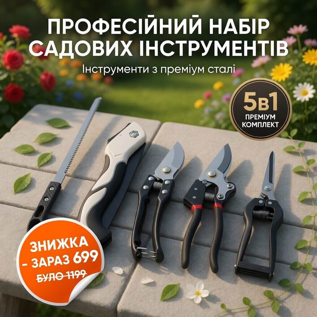 Садовий набір 5 в 1