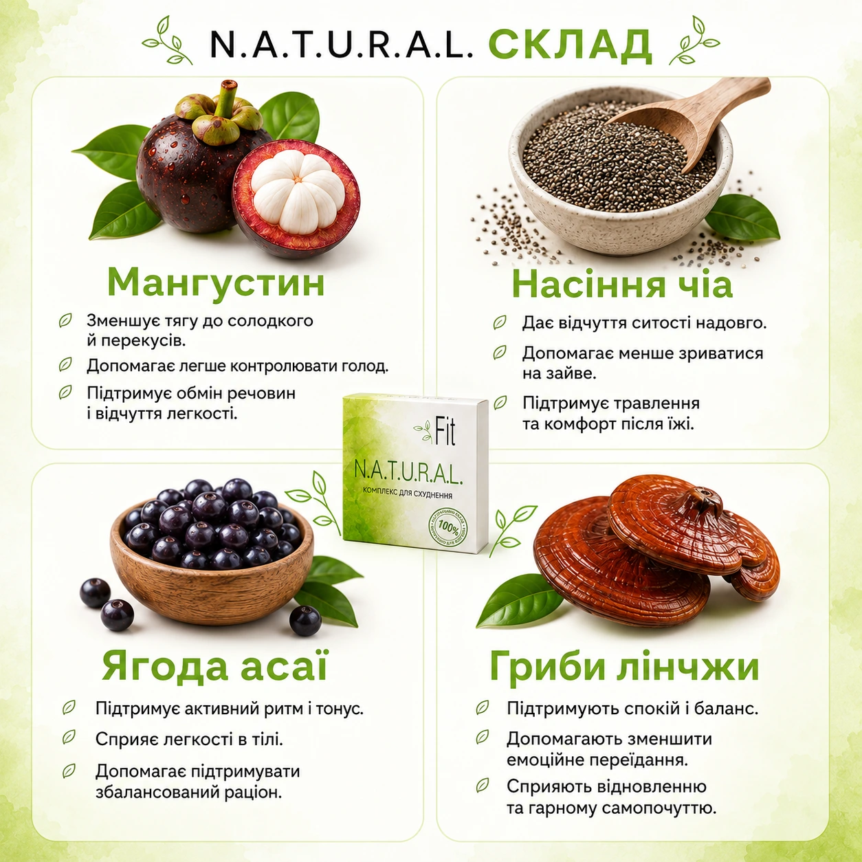 NATURAL Fit рослинний комплекс