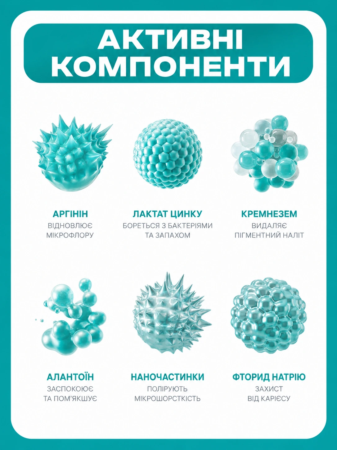 Активні компоненти мус-піни EELHOE